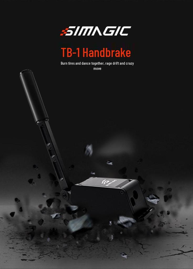 SIMAGIC TB-1 Dual Mode Handbrake with Pressure Sensing for Horizon 5 & AC Racing - USB Compatible