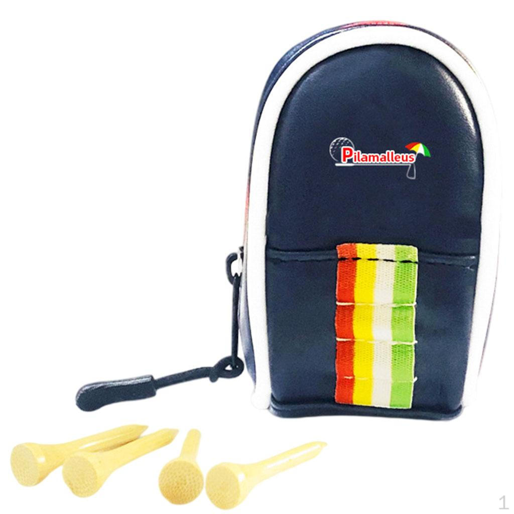 Durable Golf Ball Waterproof Club Waist Bag Pack Protective Cover Sports Accessory Holds 4