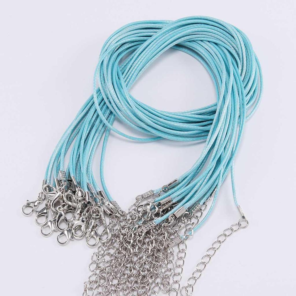 Korean Wax Line Jewelry Cord - 1.5mm Braided Necklace Rope 2023 Edition
