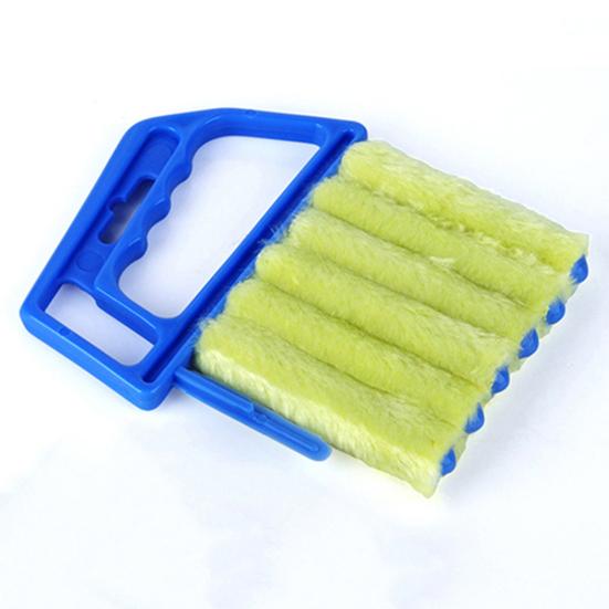 Clean Brush Household Detachable Plastic Microfibre Venetian Blind Shutter Clear for Home