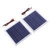 Solar Panel Charger Multifunctional 15W Potable Monocrystalline Silicon Solar Panel Charger for Mobile Phones