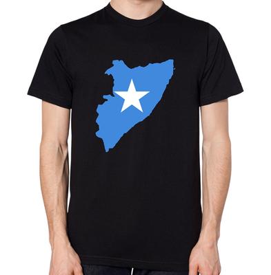 Somalia Flag Map T-Shirt