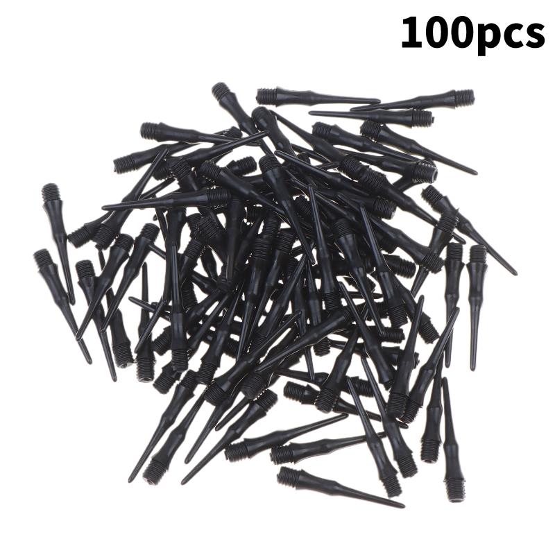 Replaceable Soft Plastic Dart Tips  Stubby Points Set with Durable Shafts for Darts Bar Practice