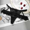 Women Sexy Panties Lace Underwear Female Seamless Lingerie Low Waist Transparent Hollow Out G-string Thongs Underpants