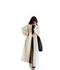 European Autumn/Winter Mori Girl Chic Loose Over-the-Knee Mohair Knit Cardigan Sweater Coat