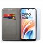 Case for Oppo A38 4G SMART MAGNET BOOK CASE CLOSED + Glass