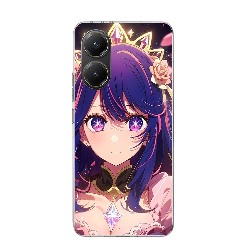 Oshi No Ko Phone Case For Xiaomi Poco X7 X6 X5 Pro F7 Ultra Redmi 15C 15 13 13C 12 12C 10 10A 10C 9 9A 9C 9T Cover Poco X7 X6 X5