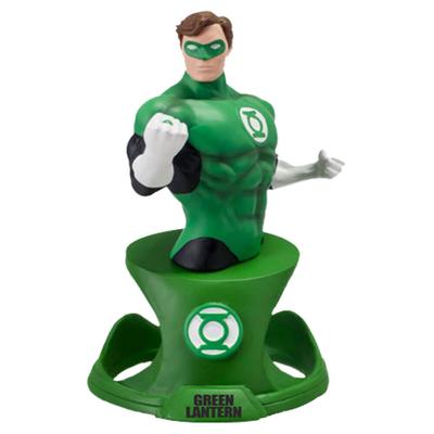 Peso de papel de resina Lanterna Verde