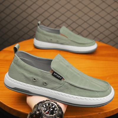 Sommer Fußbedeckung Retro Stoffschuhe Freizeitschuhe Studenten Schuhe Low-Top Sport Canvas Schuhe Herren