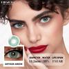 FUNSACHY 1 Pair Color Contact Lenses for Eyes Natural Softlens Lenses Cosmetic Eye Contacts Gray Pupils Yearly Lens Brown Lens