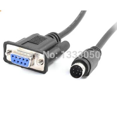 9,8 Fuß 8P Mini-DIN zu RS422 SPS-Programmierkabel für Delta DVP/EasyView MT6070