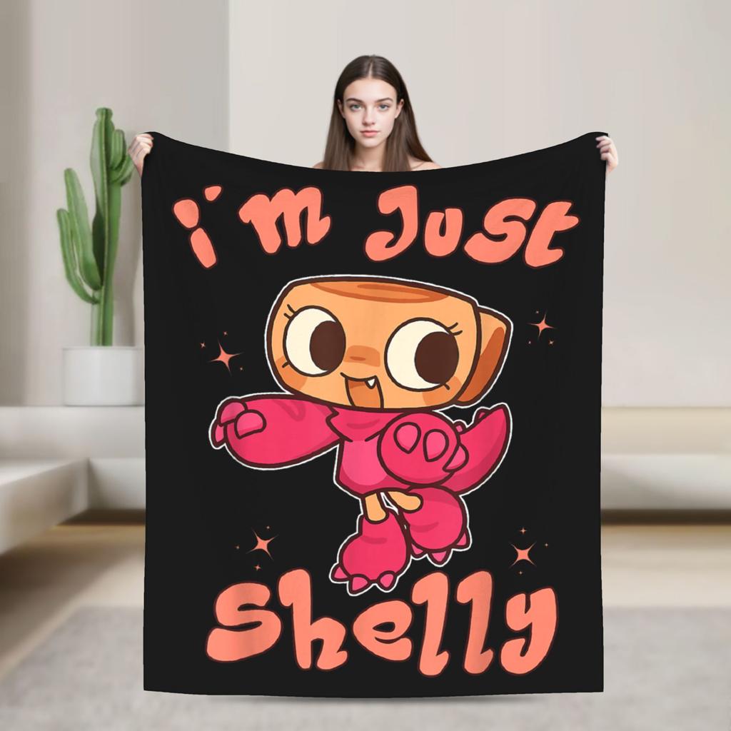 Dandys World Pebble  Blanket  Fleece Novelty Warm Throw Blankets for Bedding Lounge Spring Autumn