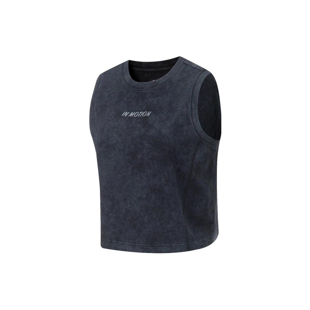 Li Ning Cool Loose Sports Tank Top Women Tops Black AVST040-5
