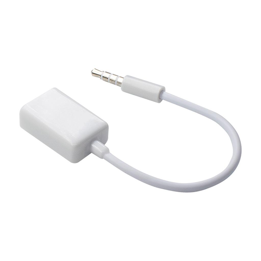 Universal 3.5mm USB To AUX Converter Connection Cord Suitable for Vehicle Sound Music Playback Connecting Stereo Sources