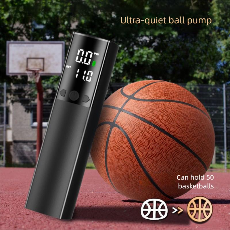 Portable Electric Ball Pump, Super Fast Inflation Air Pump for Basketball, Football, Volleyball, Swim Ring, Universal Inflator