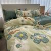 Four-piece Cartoon Single-piece Bedding Dormitory Bed Sheet Quilt Cover Ins Quilt Cover Three-piece Set Spring