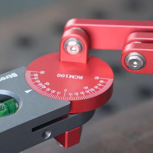 Strong Needle, Round Contour Marker, Magnetic Base, On/off Switch, Integrated Leveling Dial, Adjustable Marking Line Angle, RCM100.