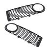 Front Bumper Fog Light Grill Shockproof Scratch Resistant Decorative Fog Lamp Cover Grill for Conver
