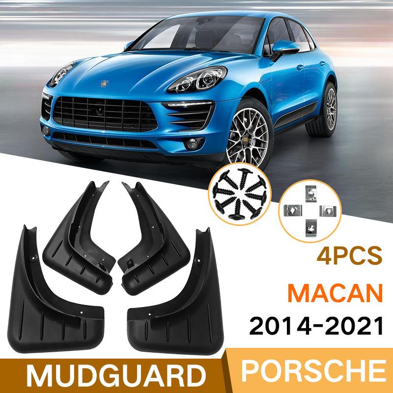 Mud Flaps For Porsche Cayenne 2006- Macan 2014 MudFlaps Front Rear Fender Car