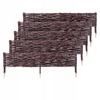 KADAX Wicker Palisade Fence Fence Edging