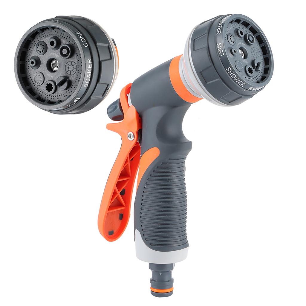 Gardening Household Hose Sprayer Watering Nozzle with 1 2in Connector Set Garden Supplies