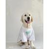 Lightweight Dog Shirt Large Breeds Golden Retriever Labradoodle Samoyed British Style Pet Clothing