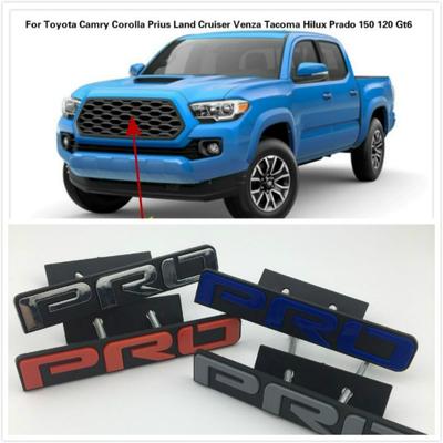 Значок логотипу Pro на решітку радіатора для Tundra Camry CHR Auris Yaris Rav4 Prius Prado Land Cruiser Аксесуари