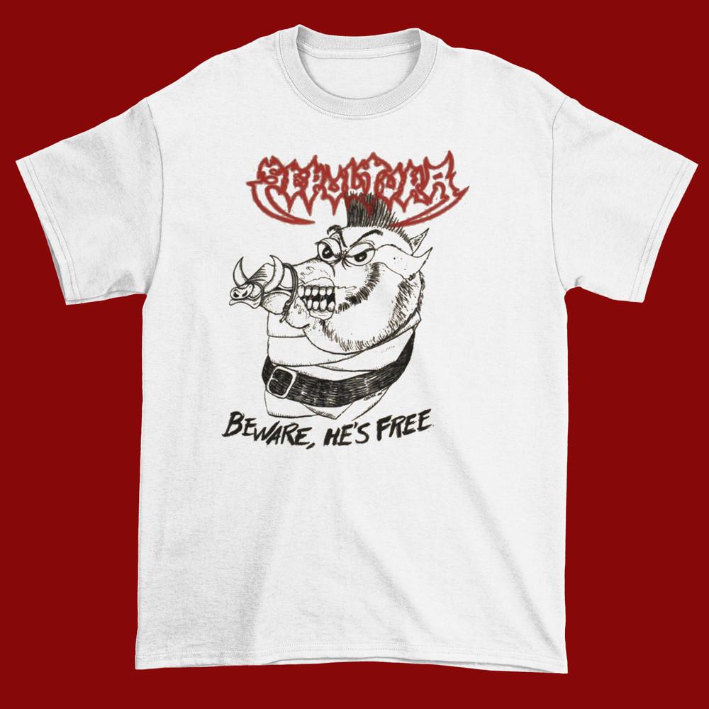 

New Sepultura beware hes free Black Men Full size Gift family Shirt FN511 Unisex T-Shirt XXXXL