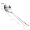 Stainless Steel Dinner Spoons Round Spoon Home Kitchen Restaurant Cafe Soup 11/ 12/ 15/ 18cm