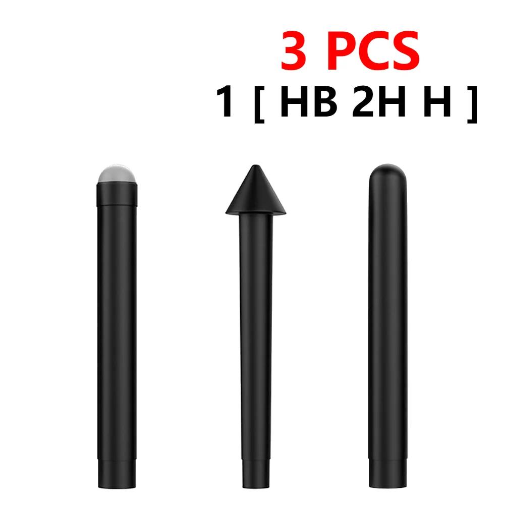 Для Microsoft Surface Pro1/3/5/6 Комплект сменных наконечников для стилуса HB, прочный наконечник пера, высокая чувствительность