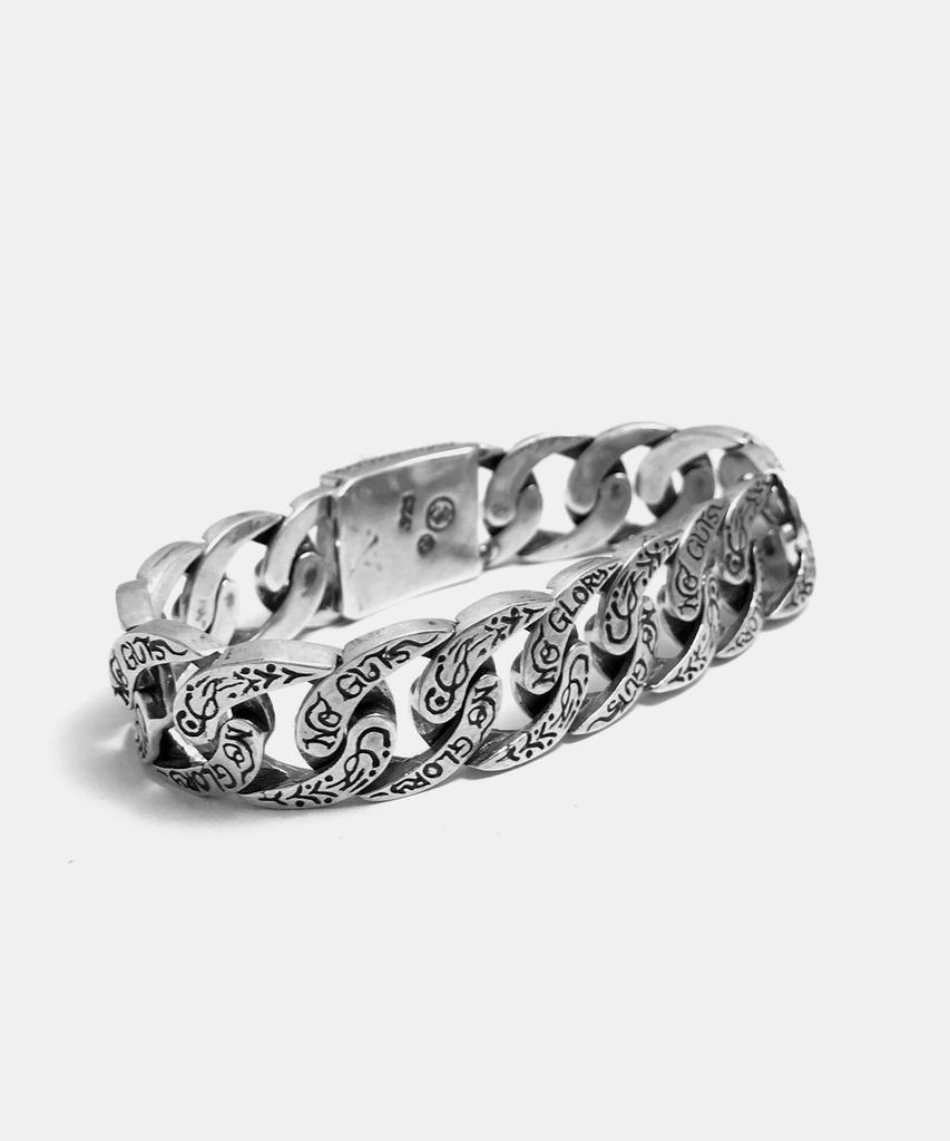 Sheen666 No Guts No Glory 15Yrs Silver Bracelet