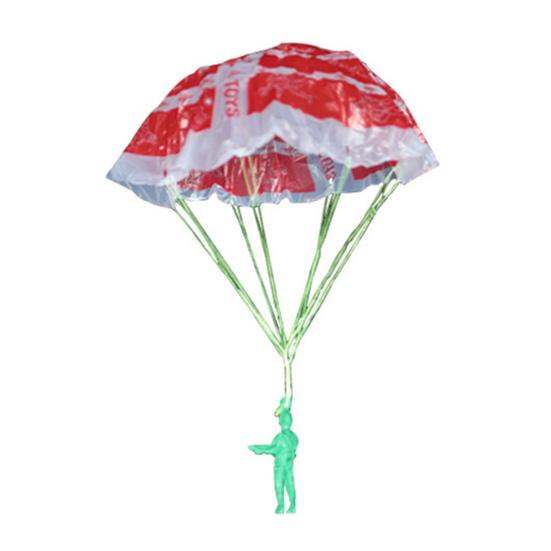 

10 шт. Парашютисты Солдаты Армии Мини-фигурки Ручное метание Уличная детская игрушка 10pcs