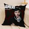 Male Singer Duki Cushion Cover Silky Short Plush DoubleSided Printed Pillow Case for Sofa All Seasons Home Decor Gift