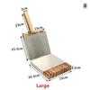 Wooden Press for Dumpling Dough Handmade Tortilla Presser Baking Pastry Mold for Kitchen Cooking and Baking Needs