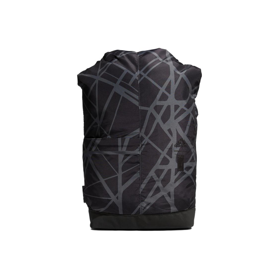 Adidas Wuji Series Polyester Backpack Regular Unisex Black Black