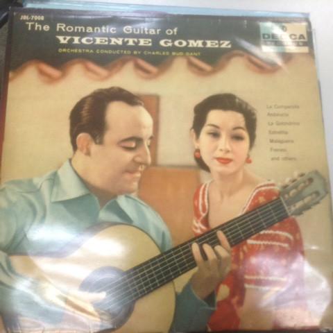

LP Record VICENTE GOMEZ - Romantic Guitar Of JDL7008 Decca Japan World Music