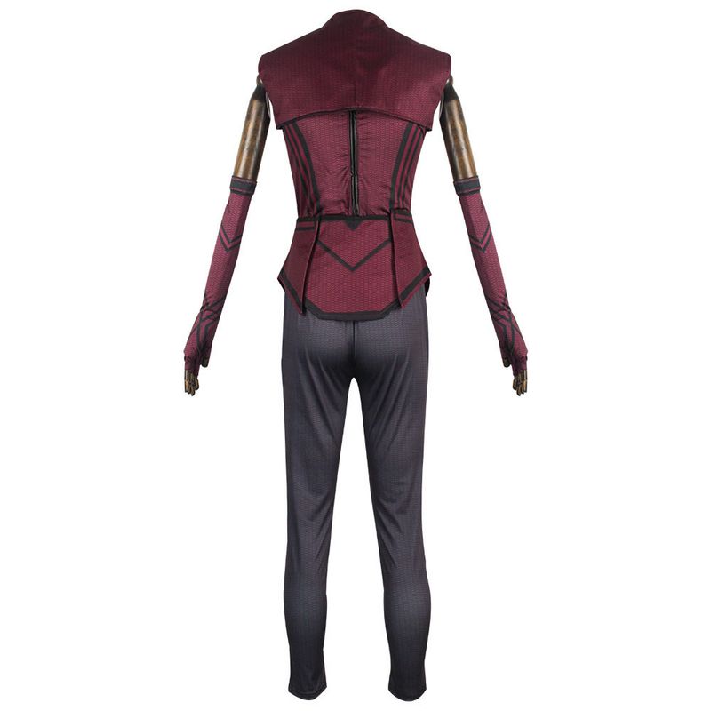 Halloween Movie and Tv Series Wandavision Cosplay Costume Scarlet Witch Cosplay Outfit