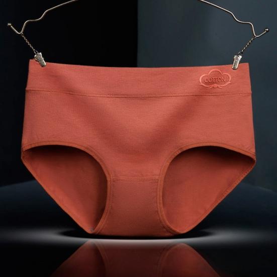 Cotton Underwear for Women Mid Waisted Full Coverage Ladies Briefs Soft Breathable Moisture Wicking Panties