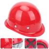 Protective Helmet Hard Cap Industrial Dome Safety Hat Breathable for HighAltitude Operation Red