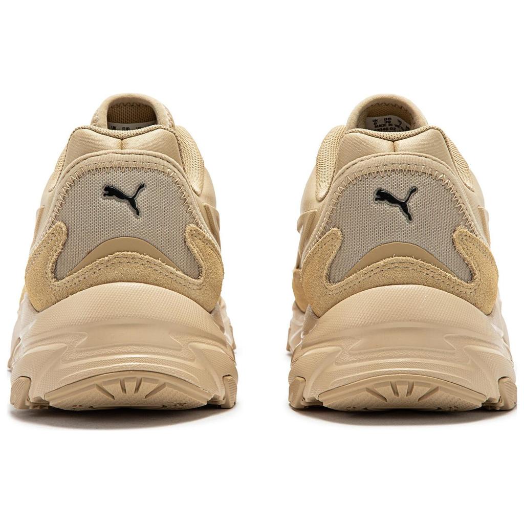 Puma Comfortable Slip Resistant Low Top Chunky Sneakers Unisex Brown 393046-02