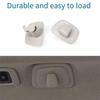 Auto Roof Clothes Hook Roof Hook Car Interior Hook For Volvo XC60 XC90 S90 V90 XC40 2016-2020 Left-Black Easy To Use