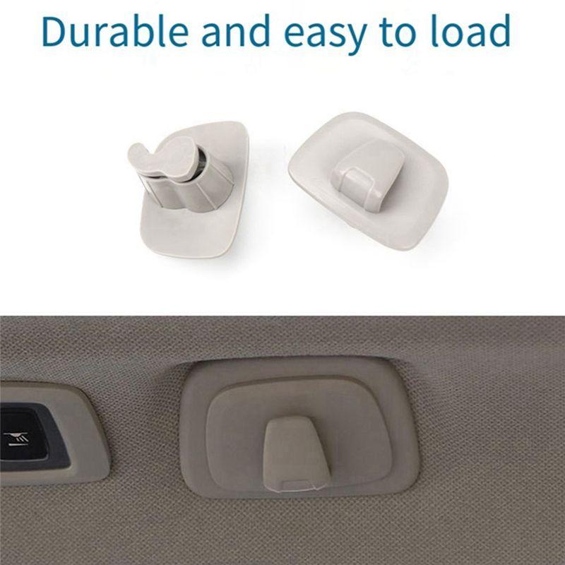 Auto Roof Clothes Hook Roof Hook Car Interior Hook For Volvo XC60 XC90 S90 V90 XC40 2016-2020 Left-Black Easy To Use