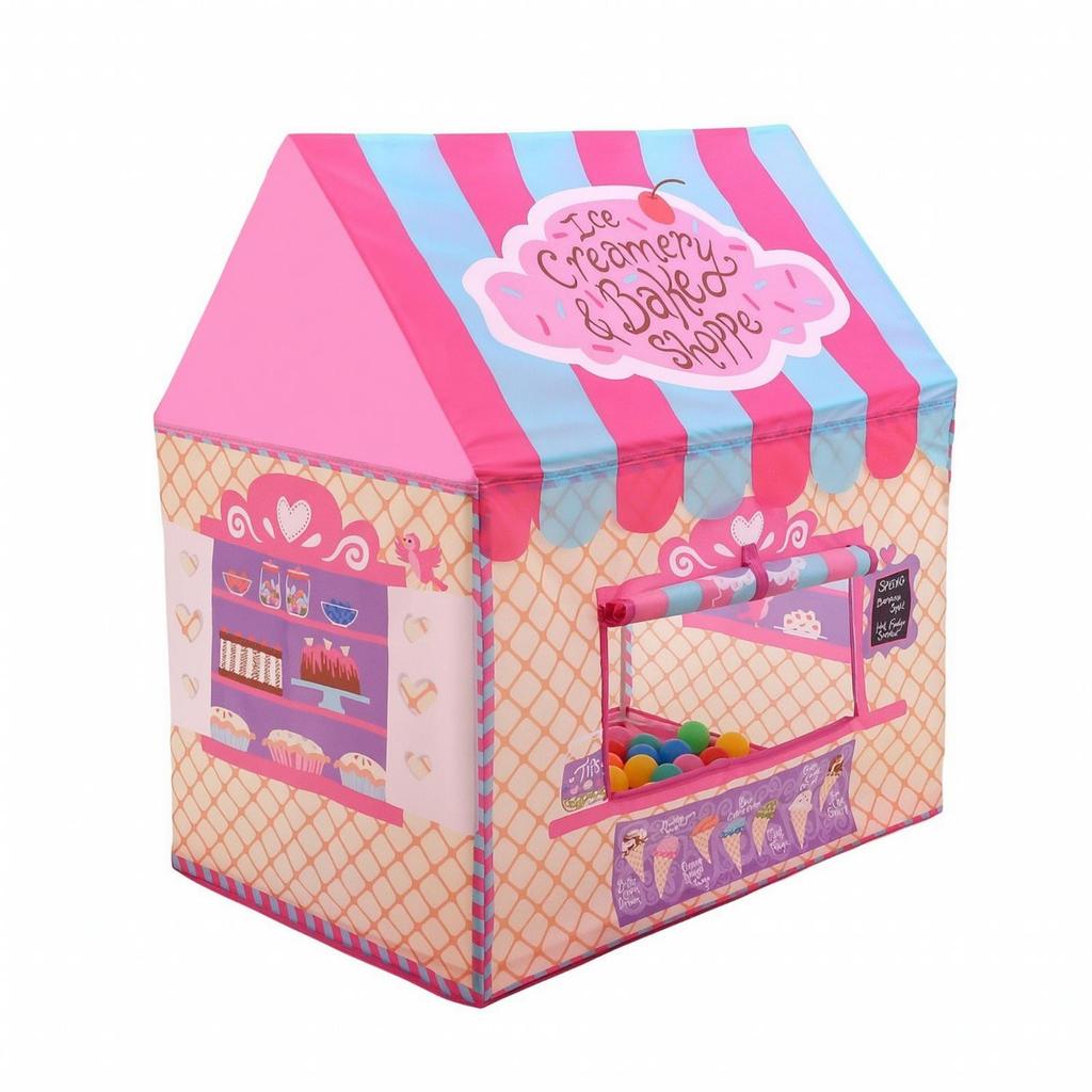 Ice Cream Shop Tent Foldable Bakery Play Lightweight for Toddlers