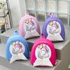 Backpack Eva Kids Material With Unicorn Cartoon Print High Capacity For Daily