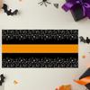 Halloween Party Supplies Disposable Tablecloth with Ghost Pumpkin Print Pattern Spooky Table Covers for Halloween Party