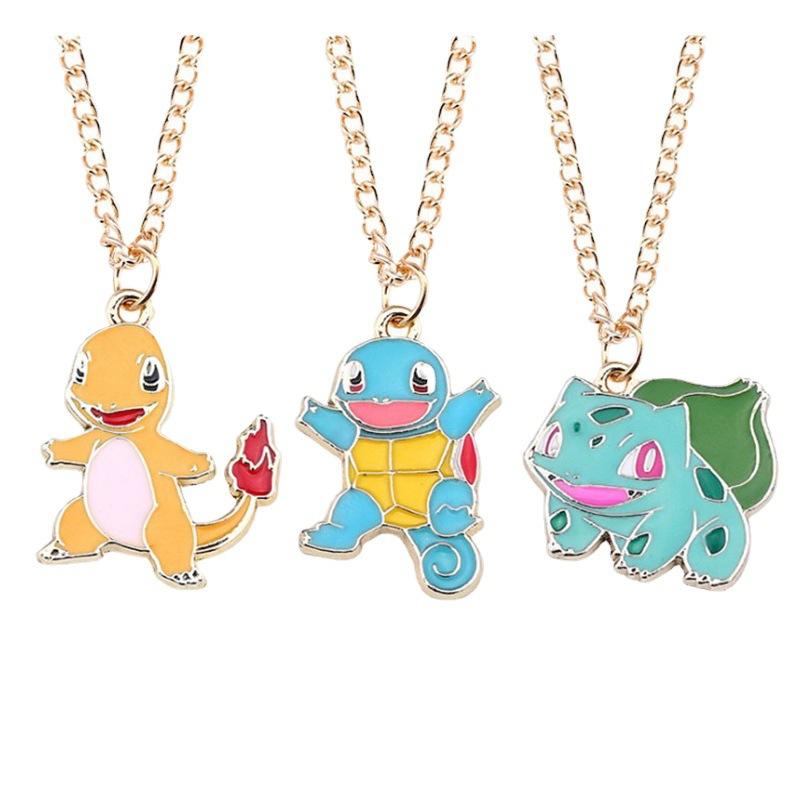 Anime Cartoon Pokemon Necklace ewelry Pendants Elf Pendant Cosplay Anime Accessories Toys Birthday Gift