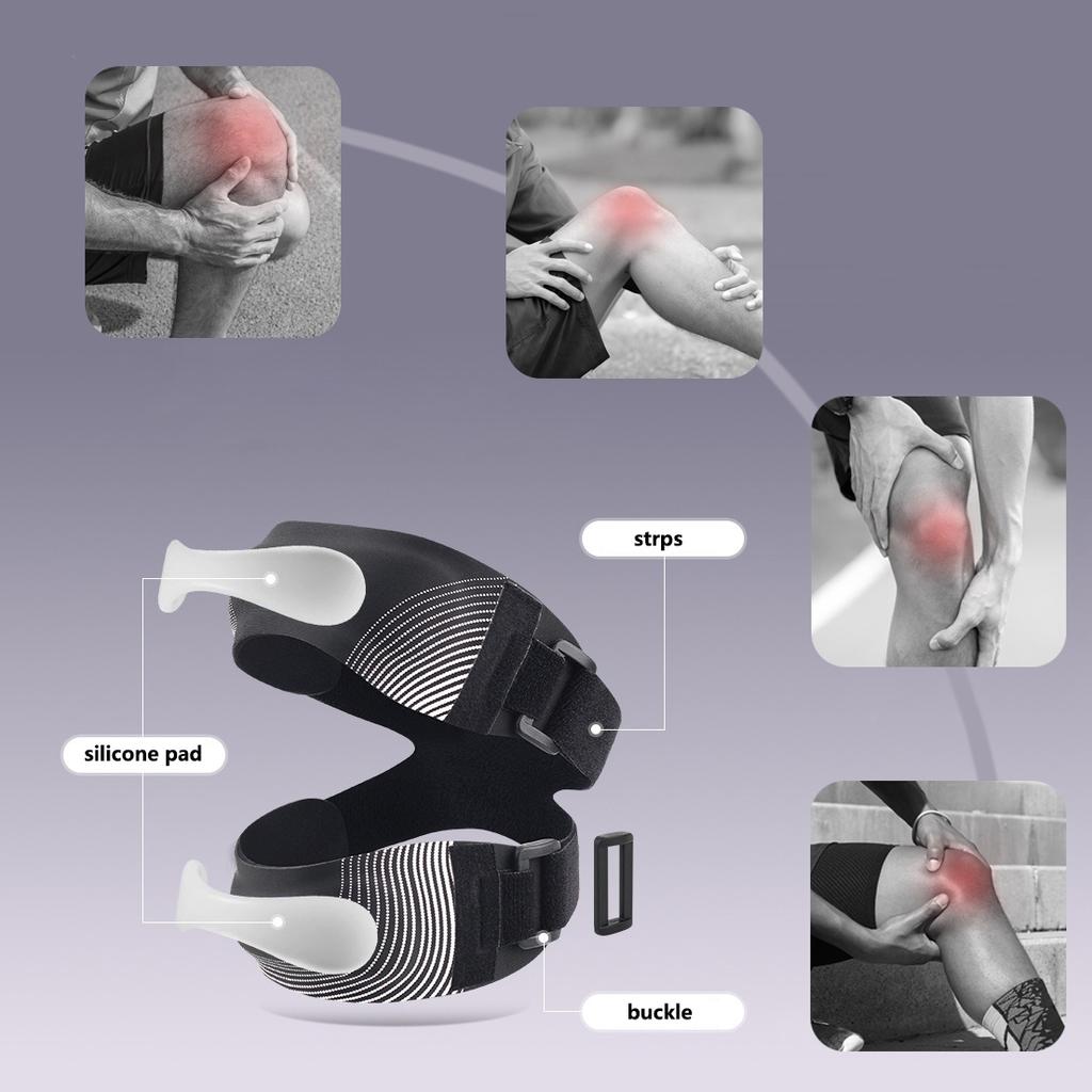 1 Pc Patellar Tendon Support Strap,Knee Brace Adjustable Knee Strap For Running, Arthritis,Jumper,Tennis