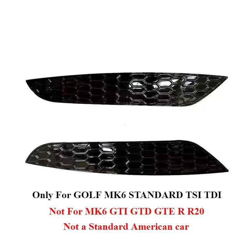 Rear Bumper Reflector Honeycomb Double-Sided Tape Mounting For Volkswagen Golf 6 GTI DTD GTE R R20 STANDARD TSI TDI 2009-2013 STANDARD TSI TDI