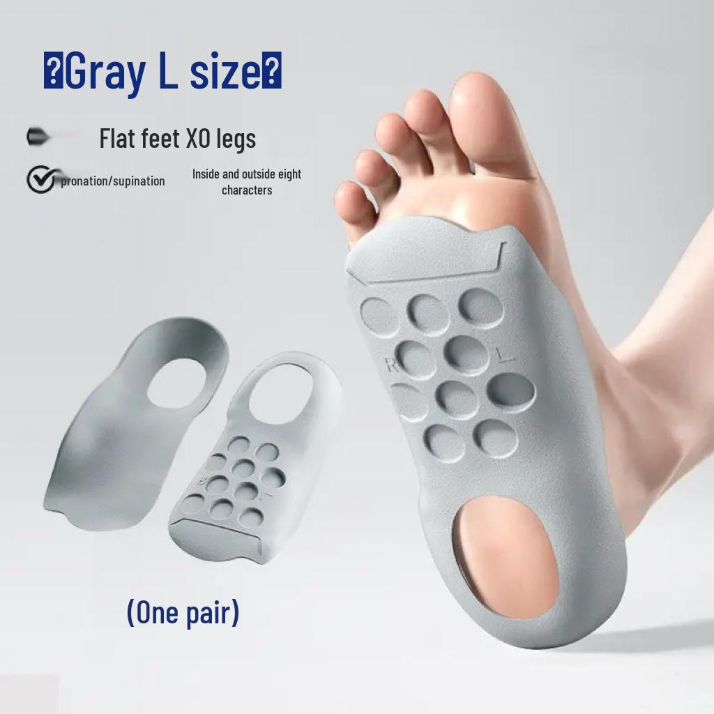 Arch Support Insoles for Flat Foot, Heel Pad, and XO Legs Correction