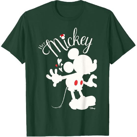 Disney Mickey and Friends Her Mickey Blow Kiss T-Shirt